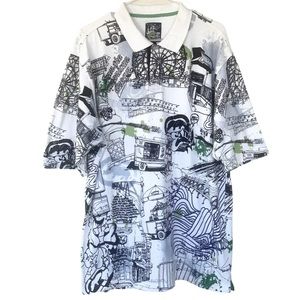 RARE Vintage 90s Ecko Unlimited SKATER Graffiti Streetwear Men’s Shirt